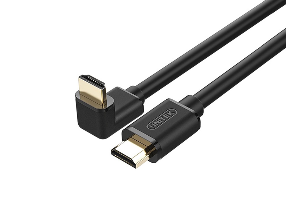 Cáp Đầu cong HDMI 1.4 4K 10m UNITEK Y-C1012