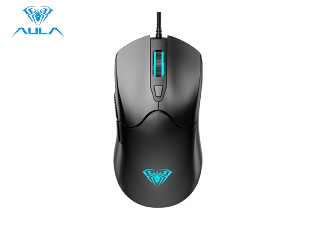 Chuột Gaming có dây màu đen LED AULA S13