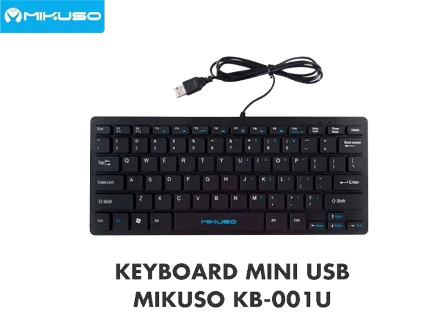 BÀN PHÍM MINI kB-001U USB MIKUSO