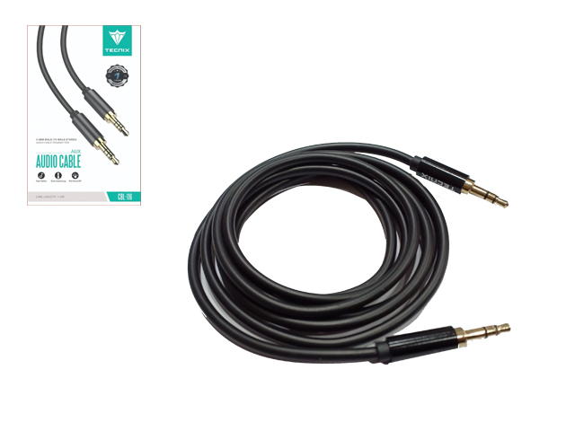 DÂY CÁP TÍN HIỆU AUDIO DÀI 1.5M HAI MÀU ĐEN VÀ ĐỎ CBL-116 TECNIX