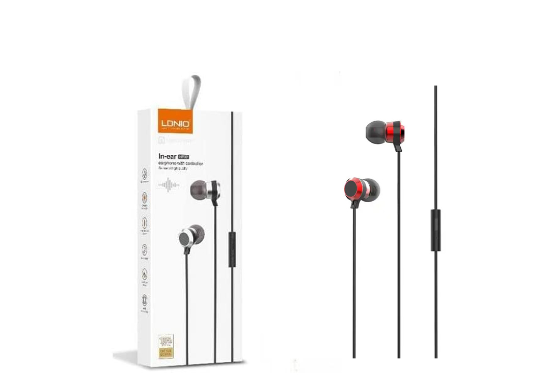 Tai nghe Earphone màu đen LDNIO HP02