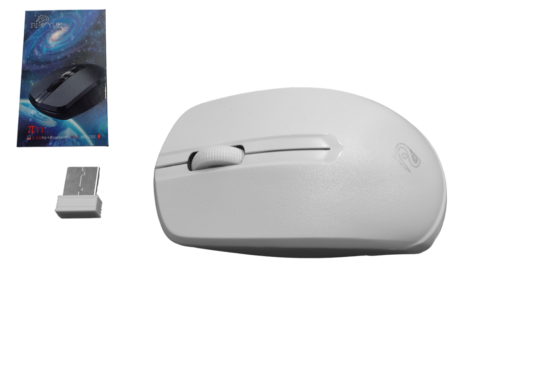 CHUỘT KHÔNG DÂY 11 TRẮNG RIZYUE