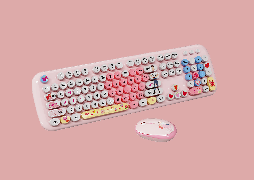 Bàn phím và chuột không dây DISNEY SMK648M2AG