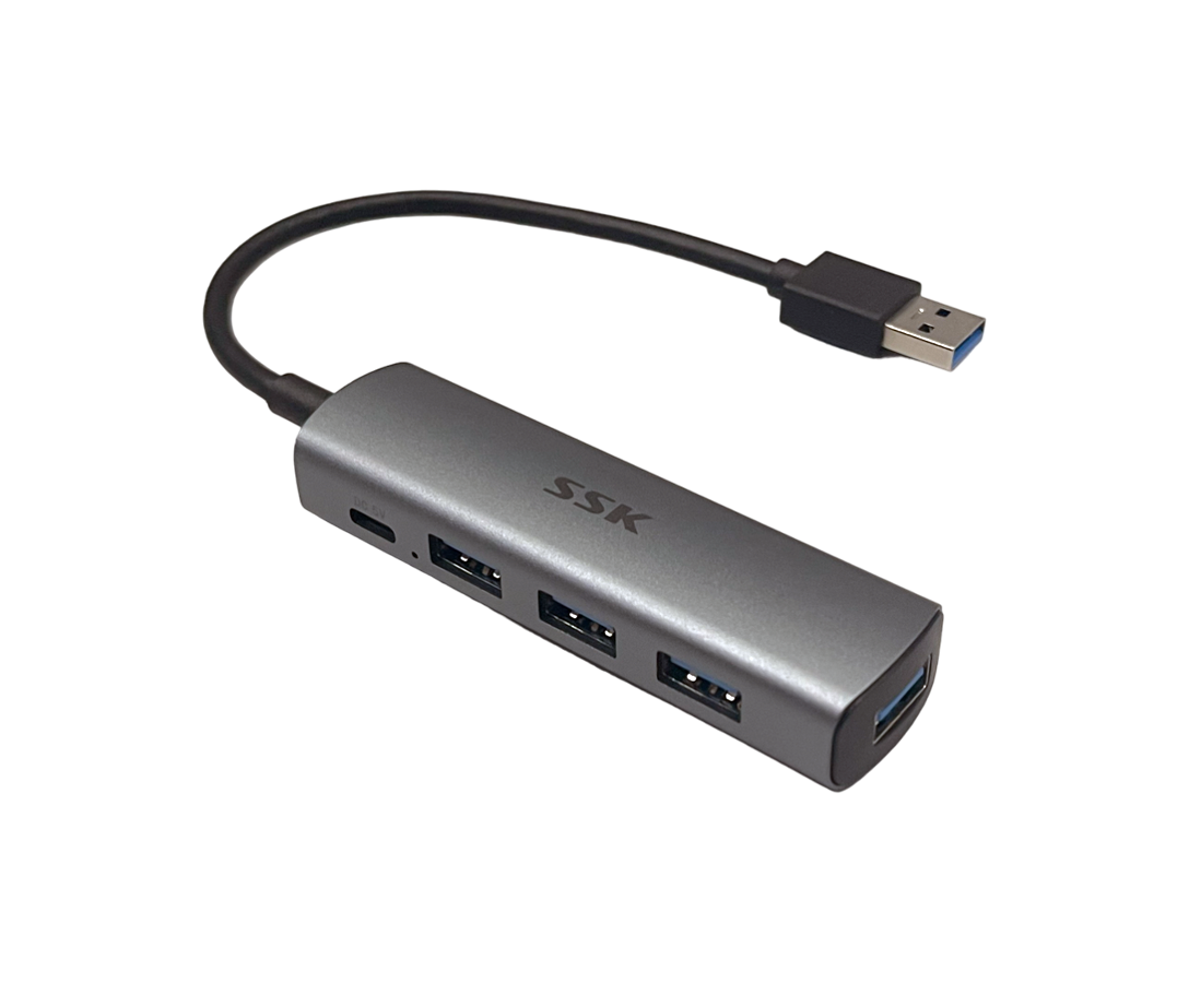 Hub chia 2 trong 1 USB 3.0 -> USB 3.0 + Type-C SSK SR010