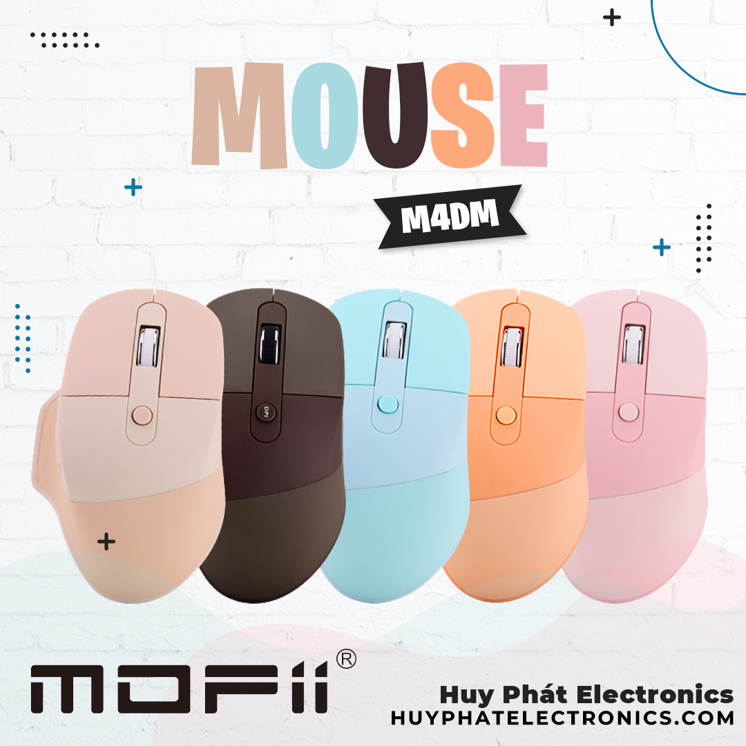 Chuột máy tính gaming 2 chế độ GEEZER M4DM