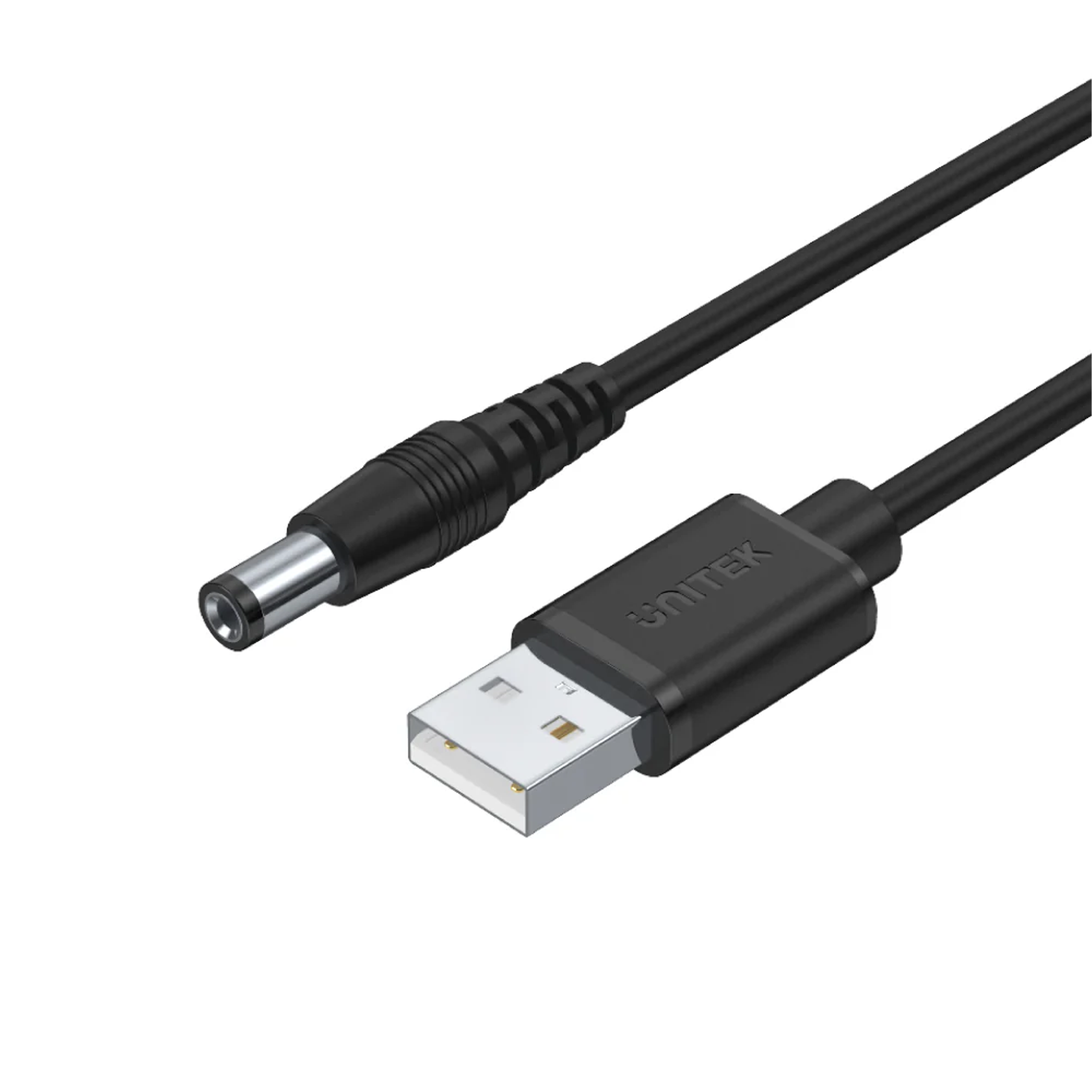 Cáp nguồn USB ->DC 5.5 UNITEK Y-C4046BK