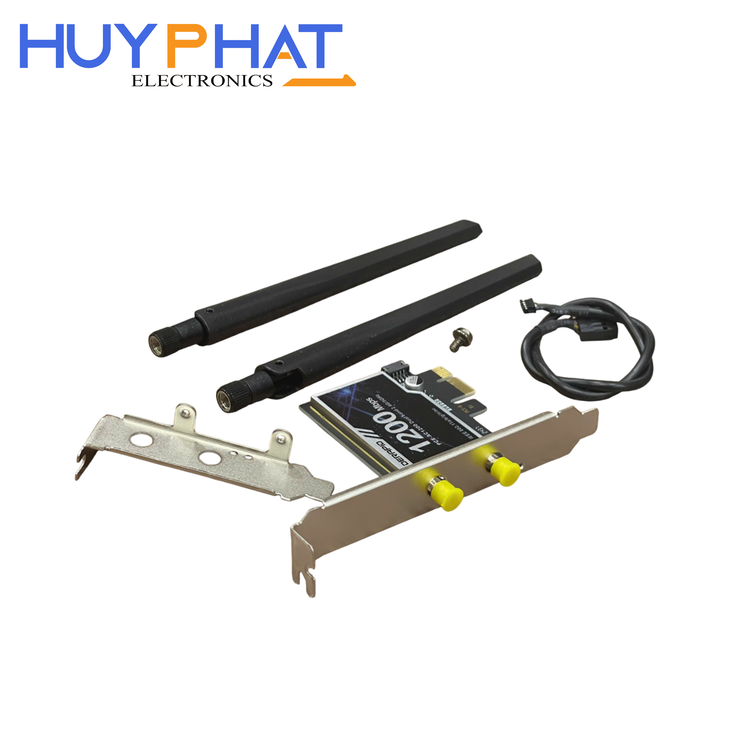 Card PCI-E -> Wifi tích hợp Bluetooth AC1200