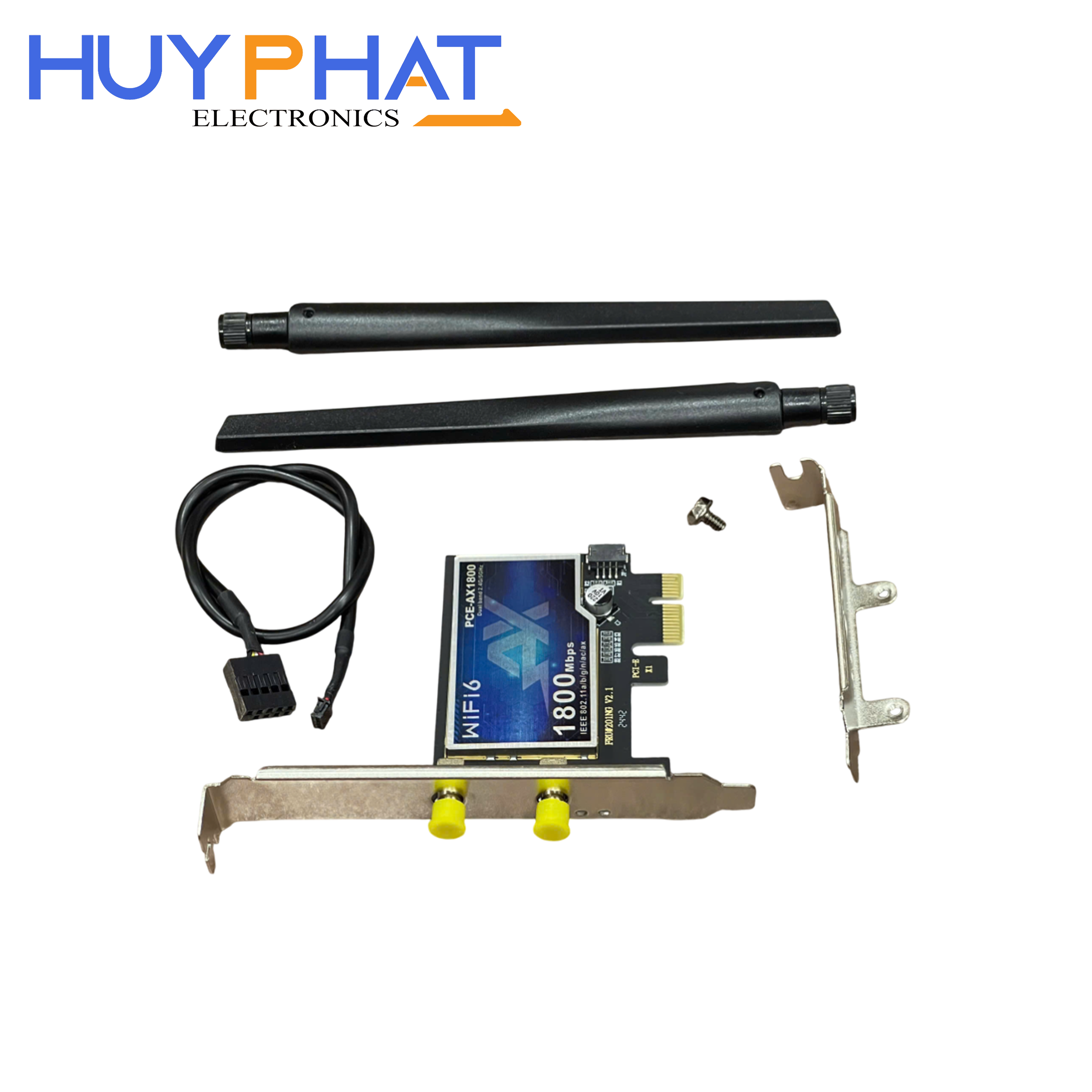 Card PCI-E -> Wifi tích hợp Bluetooth AX1800