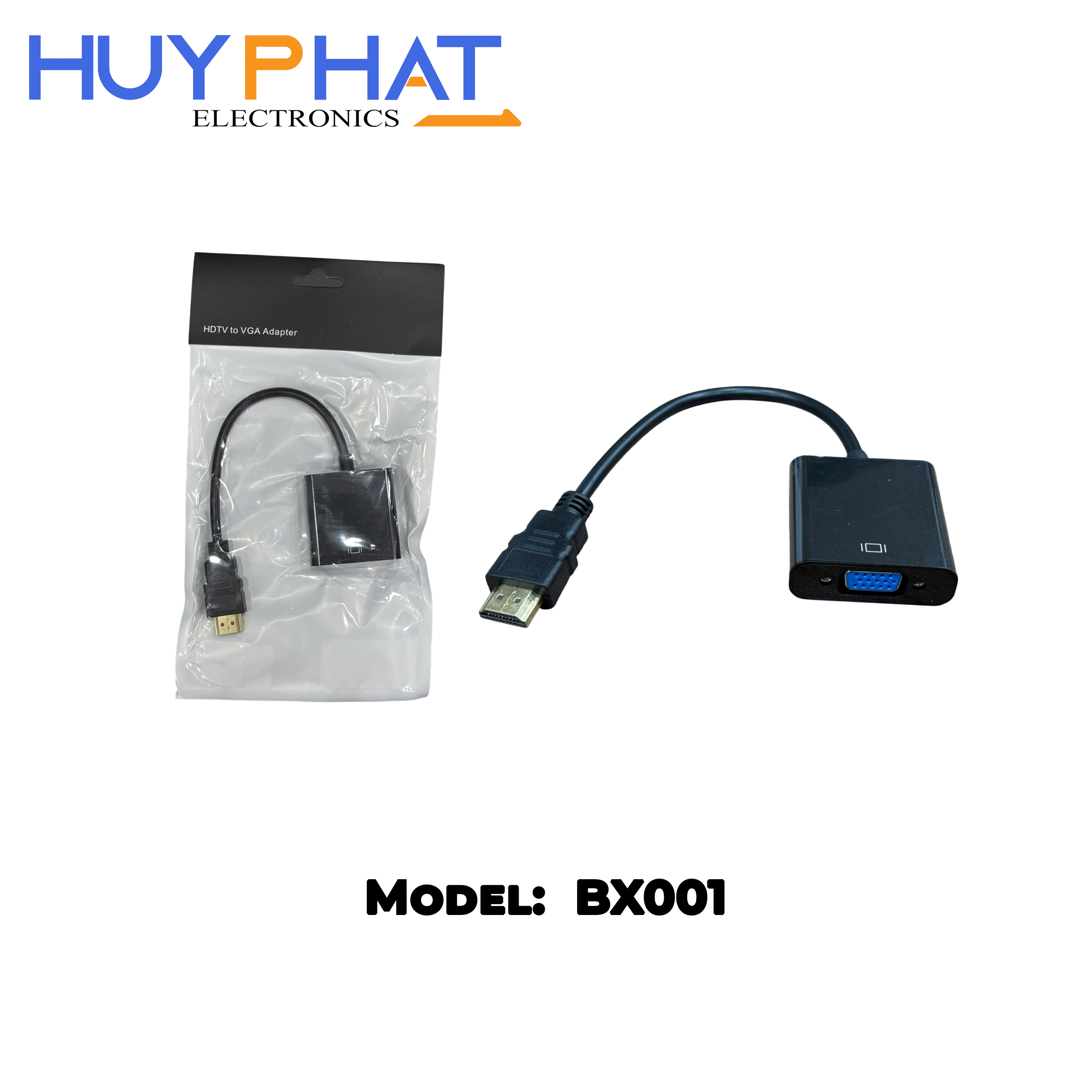 Cáp HDMI->VGA L dài 0.2m BX001
