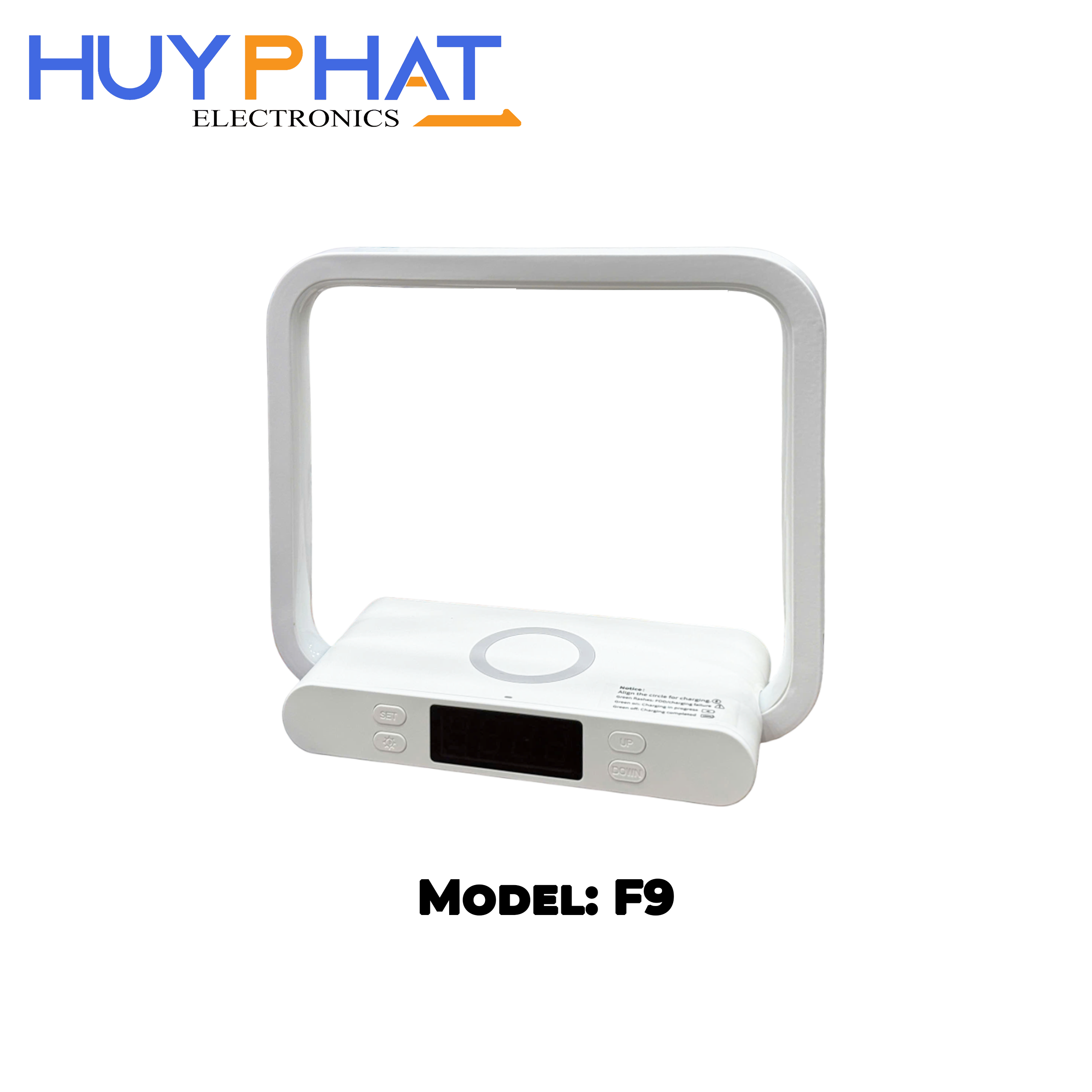 Đèn bàn tích hợp sạc không dây 10W cho iPhone F9