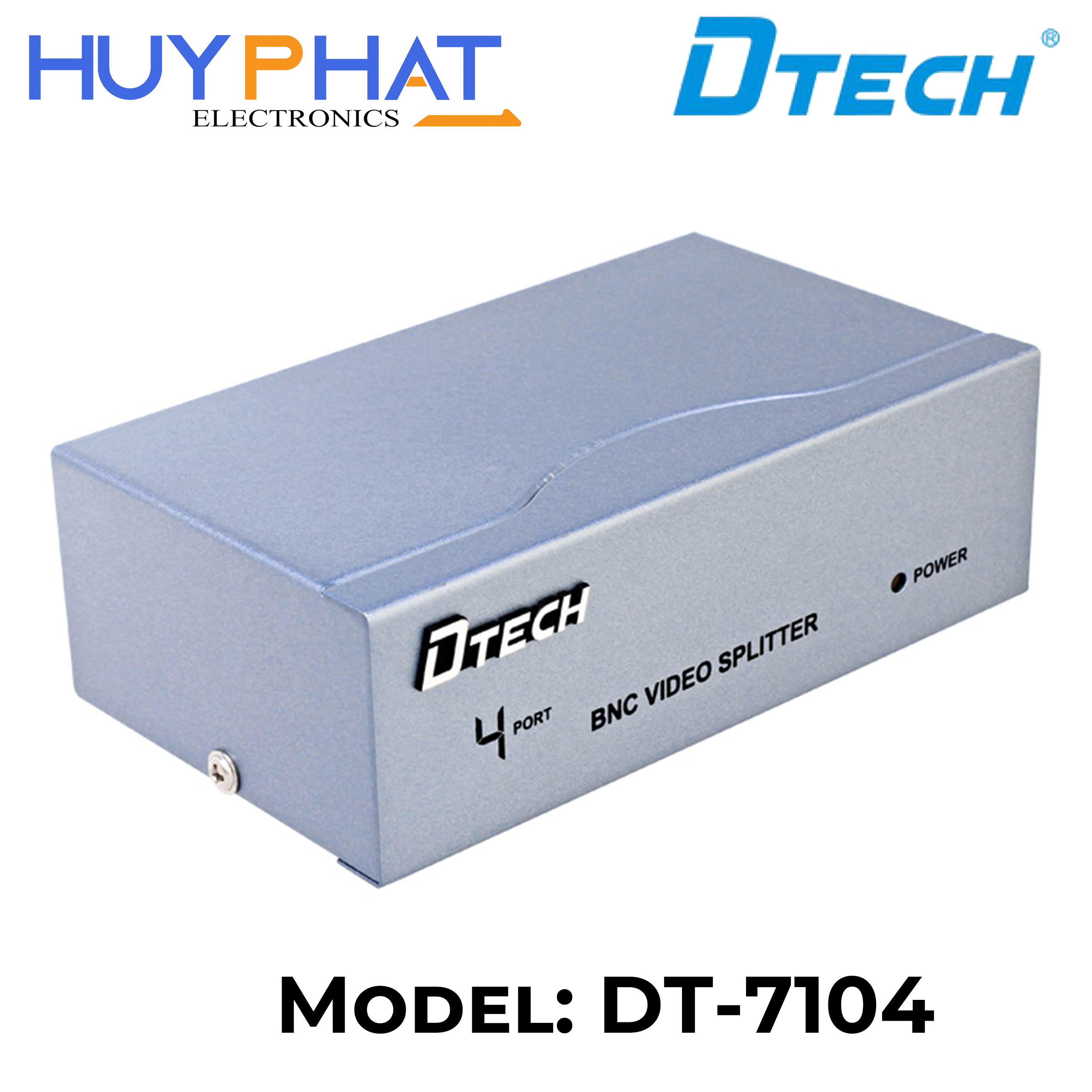 Bộ chia BNC 1 ra 4 Dtech DT- 7104