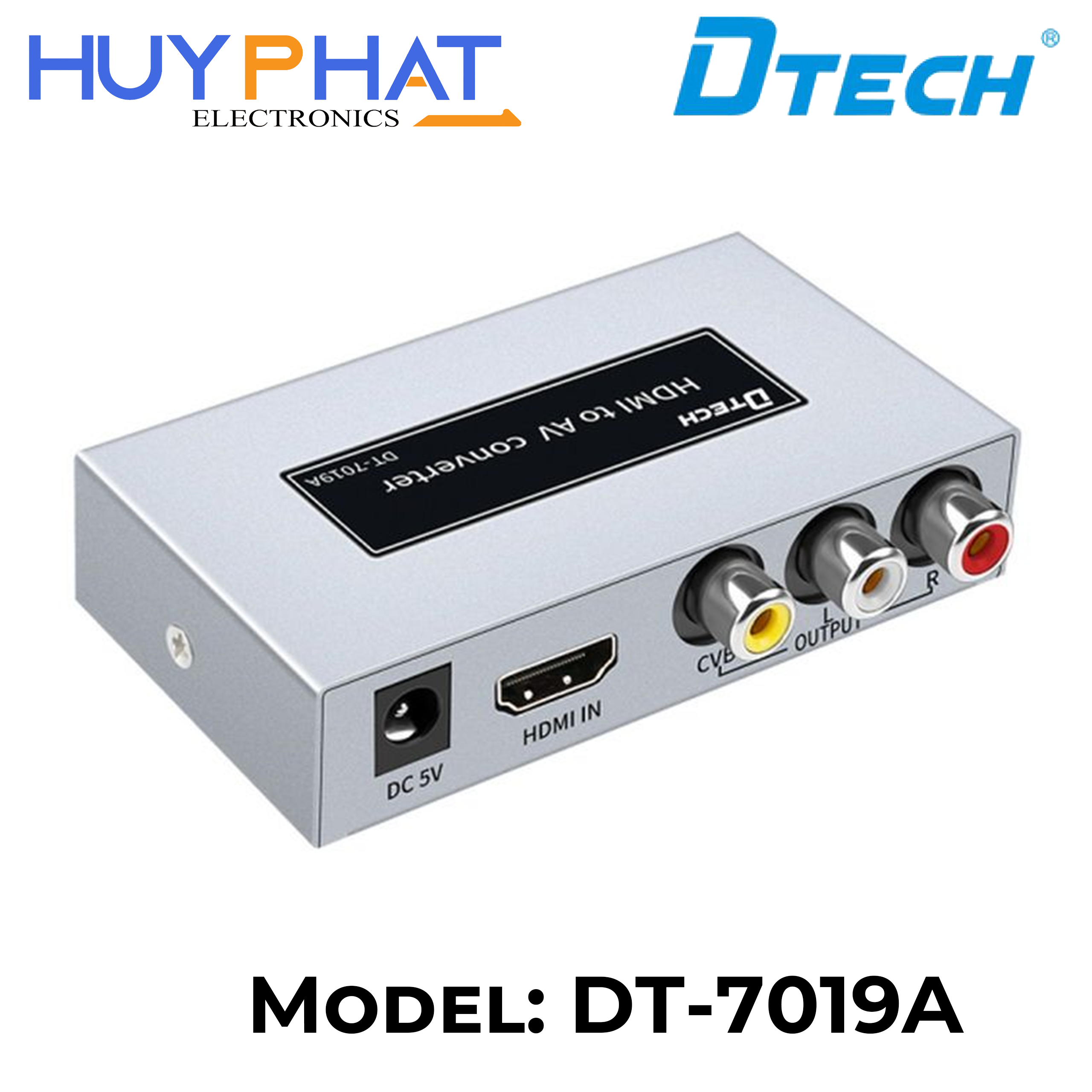 Bộ chuyển đổi HDMI -> AV DTECH DT-7019A