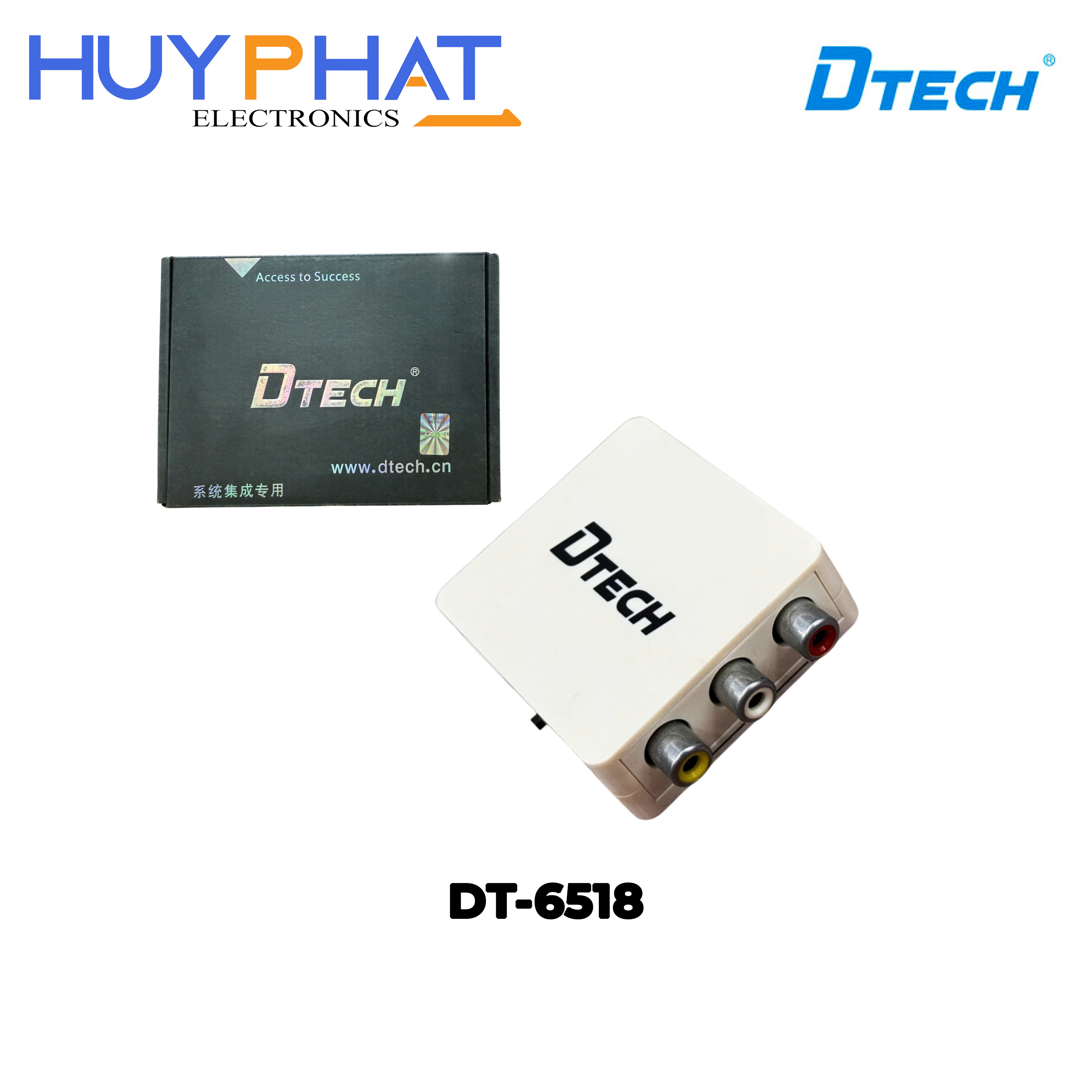 Multi AV -> HDMI DTECH DT-6518