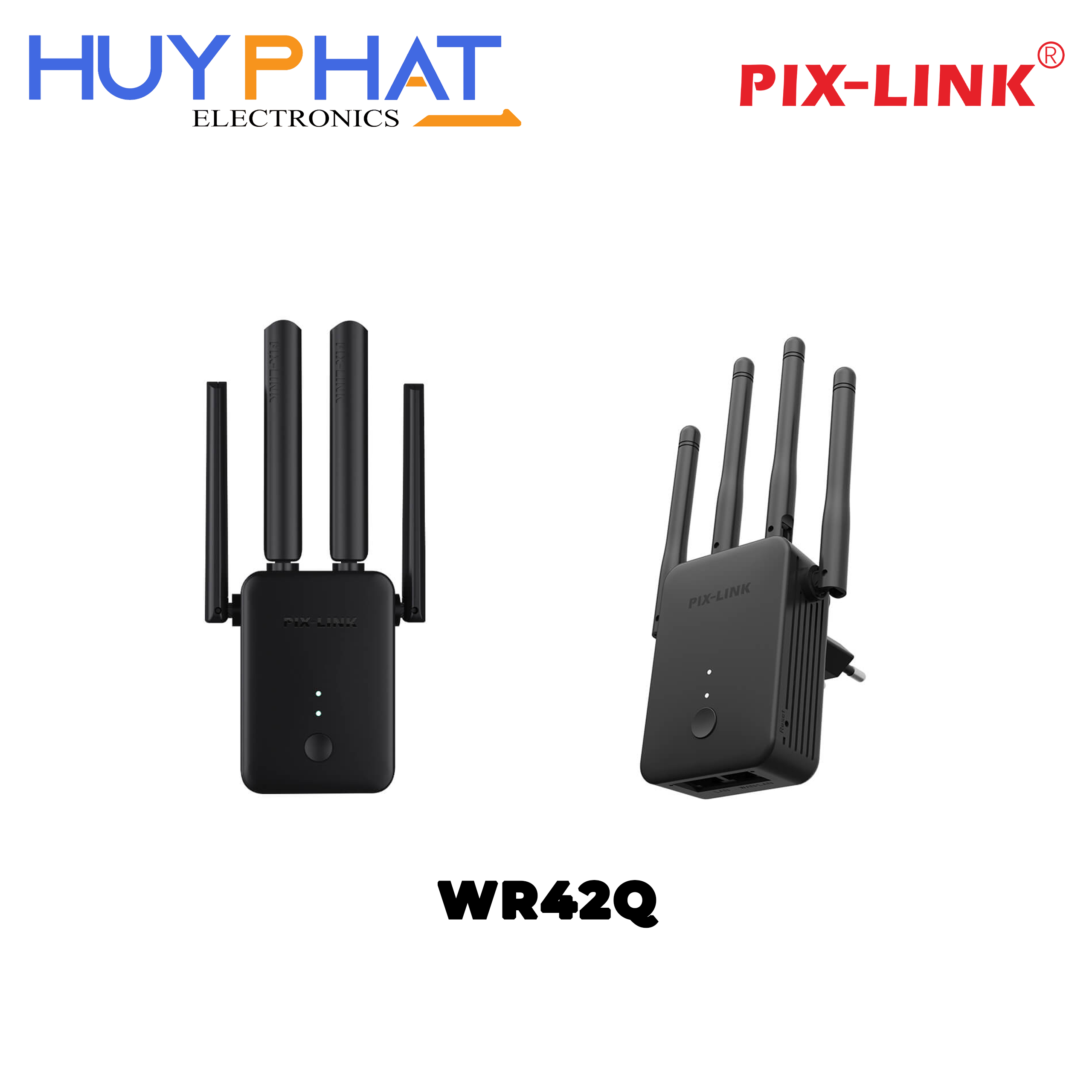 Bộ phát wifi 300Mbps 4 anten PIX-LINK WR42Q