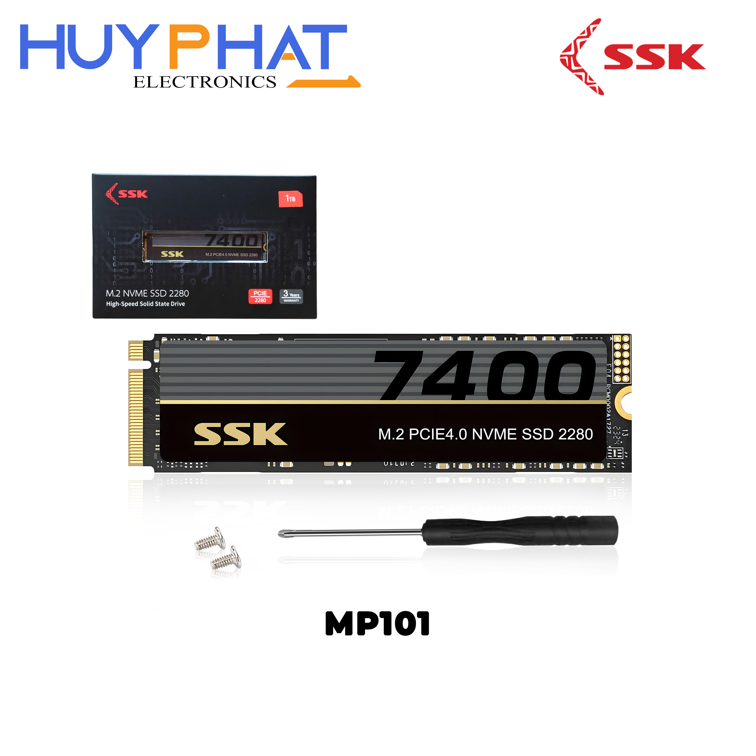 Ổ cứng SSD M2 NVME 2280 SSK MP101 PRO