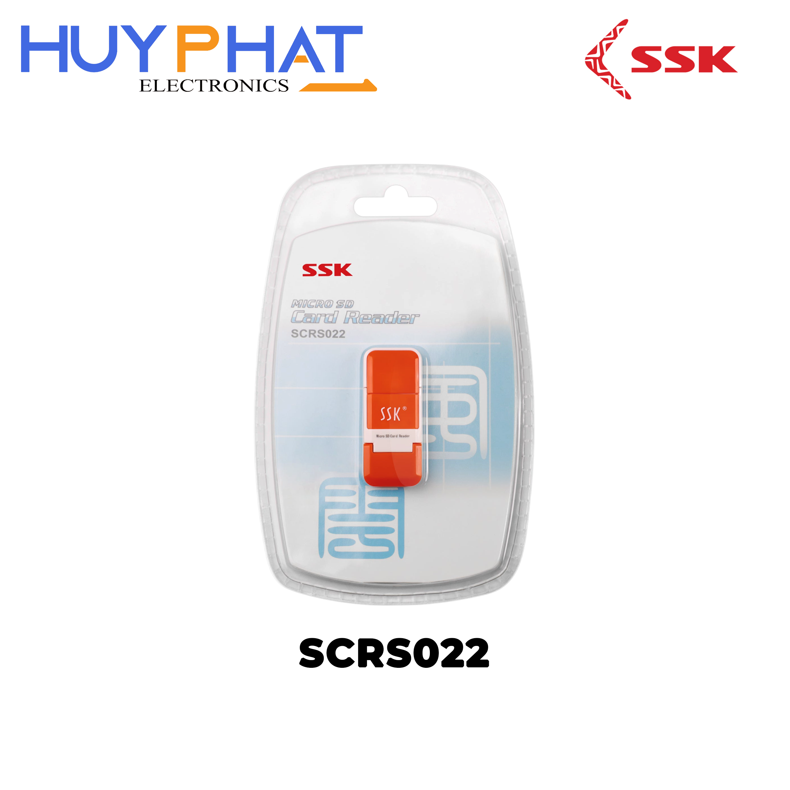 Đầu đọc thẻ MircroSD USB2.0 SSK SCRS022