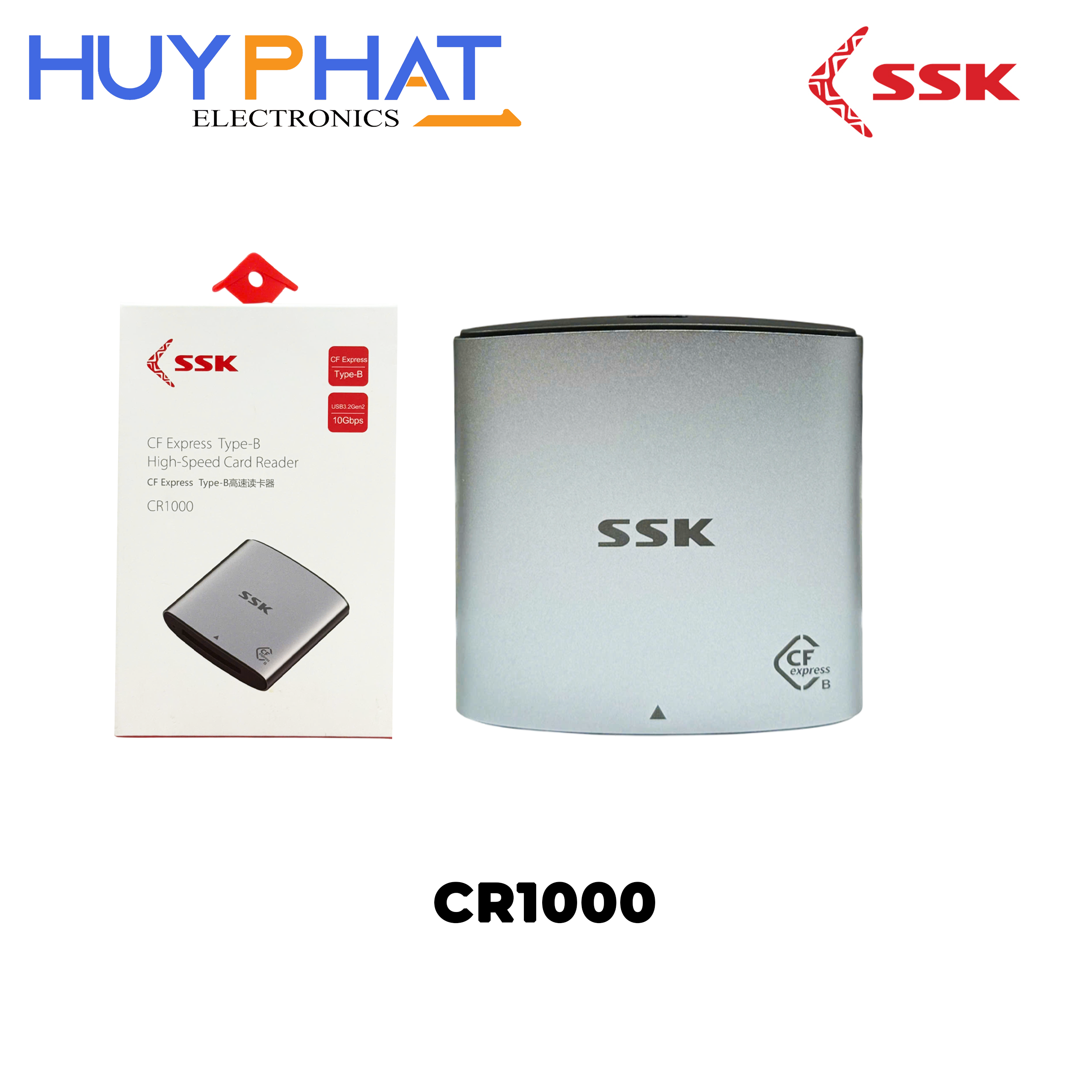 Đầu đọc thẻ nhớ 3.2 SSK CR1000