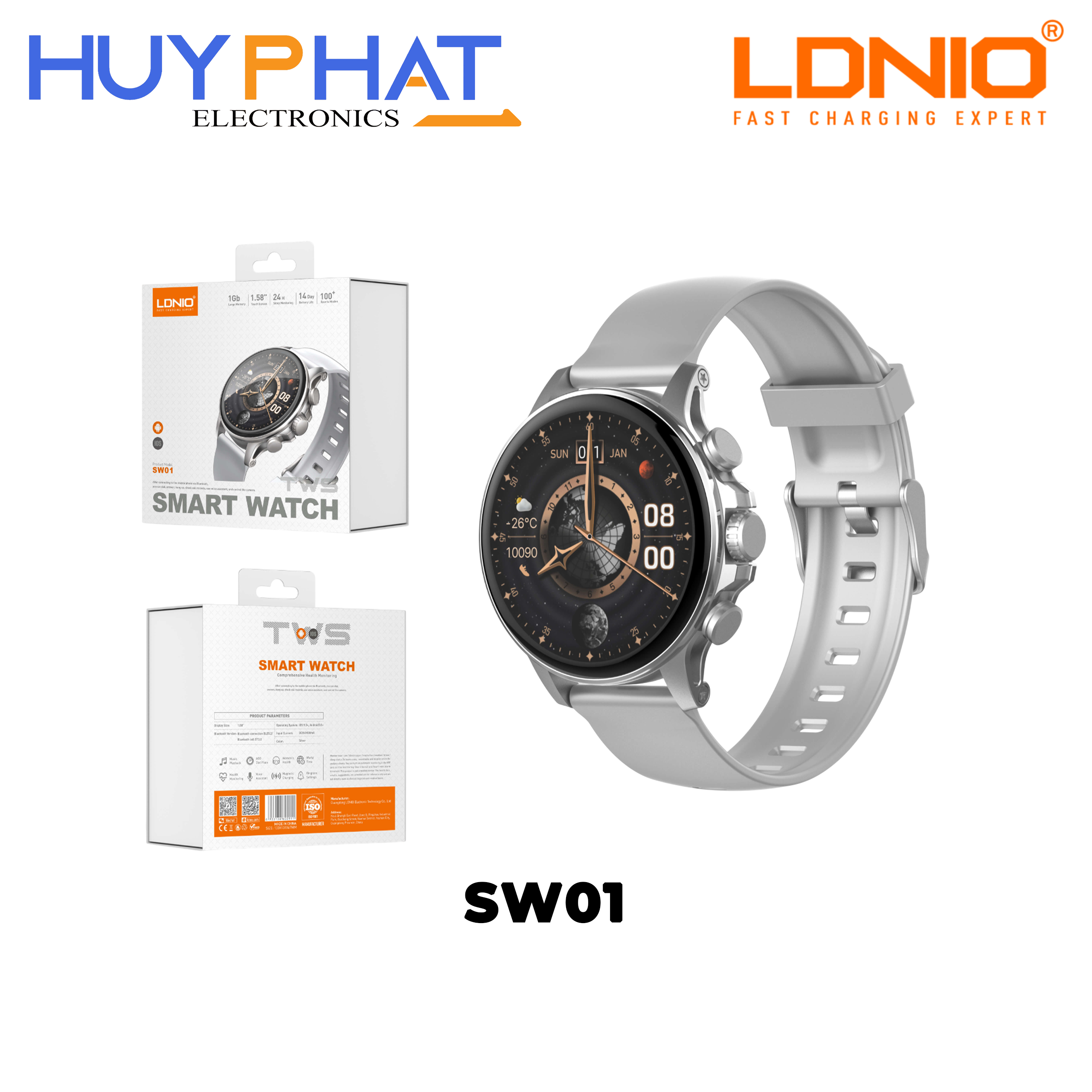 Đồng hồ thông minh LDNIO SW01