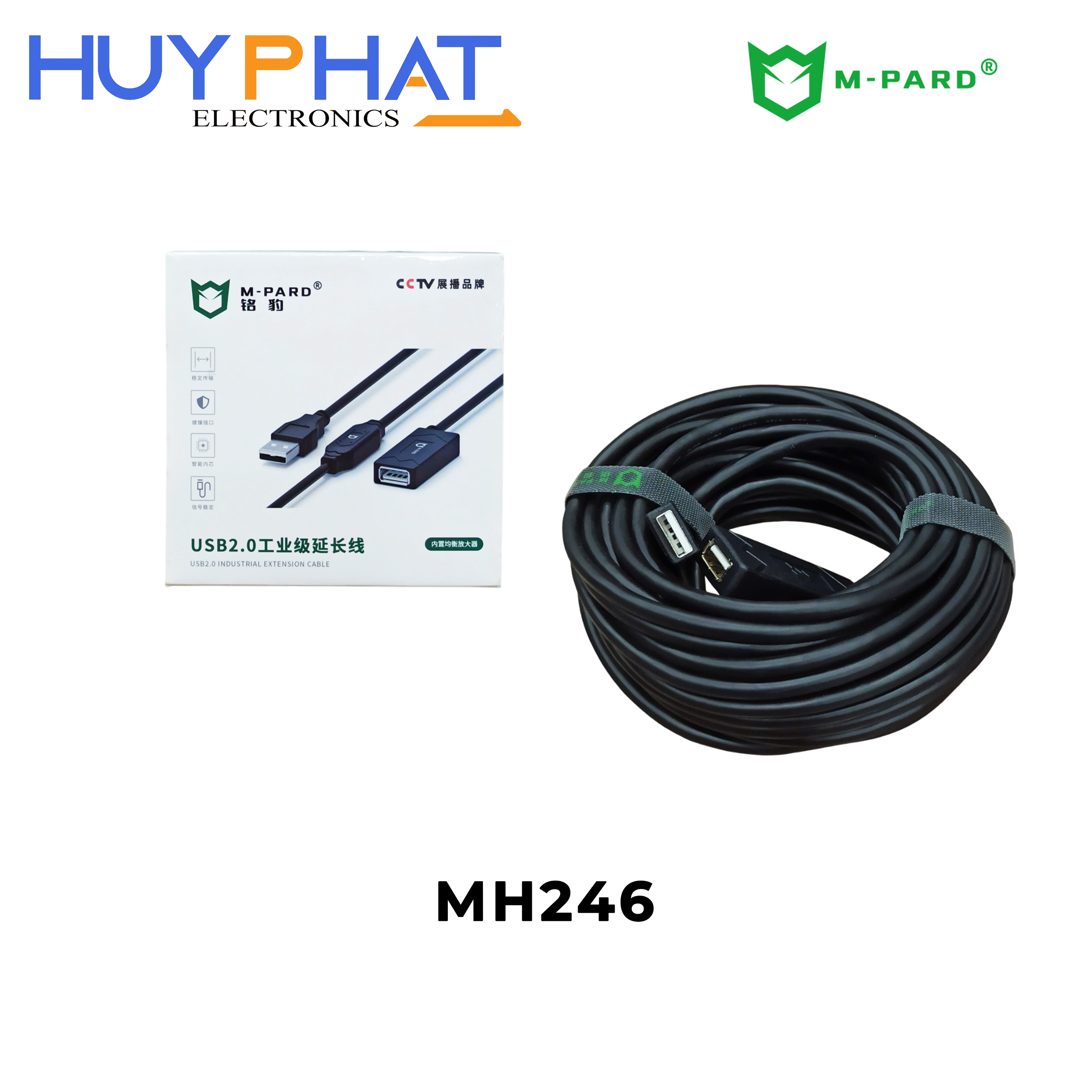 Cáp USB 2.0 nối dài 10m M-PARD MH246