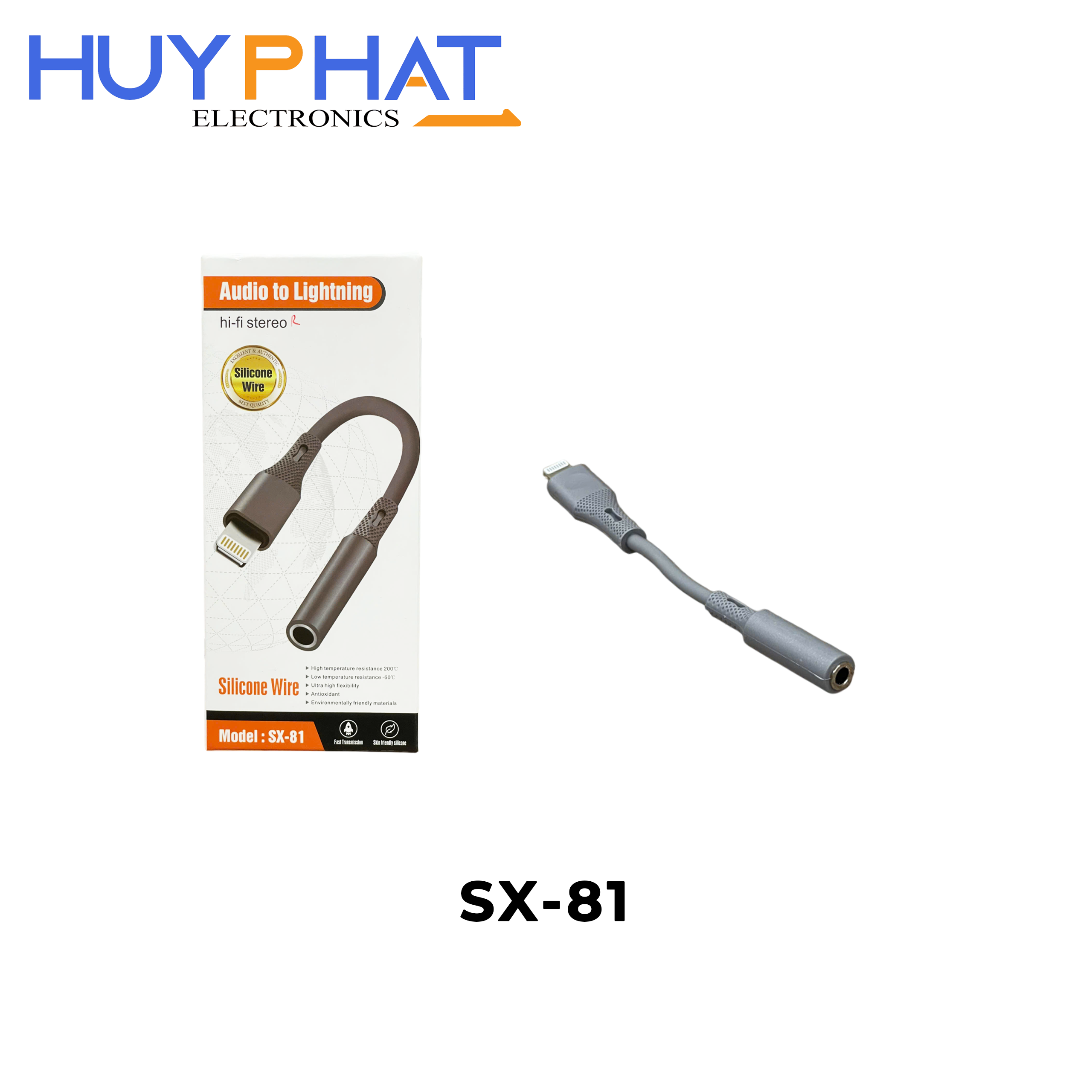 Cáp Audio -> Lightning LDNIO SX-81