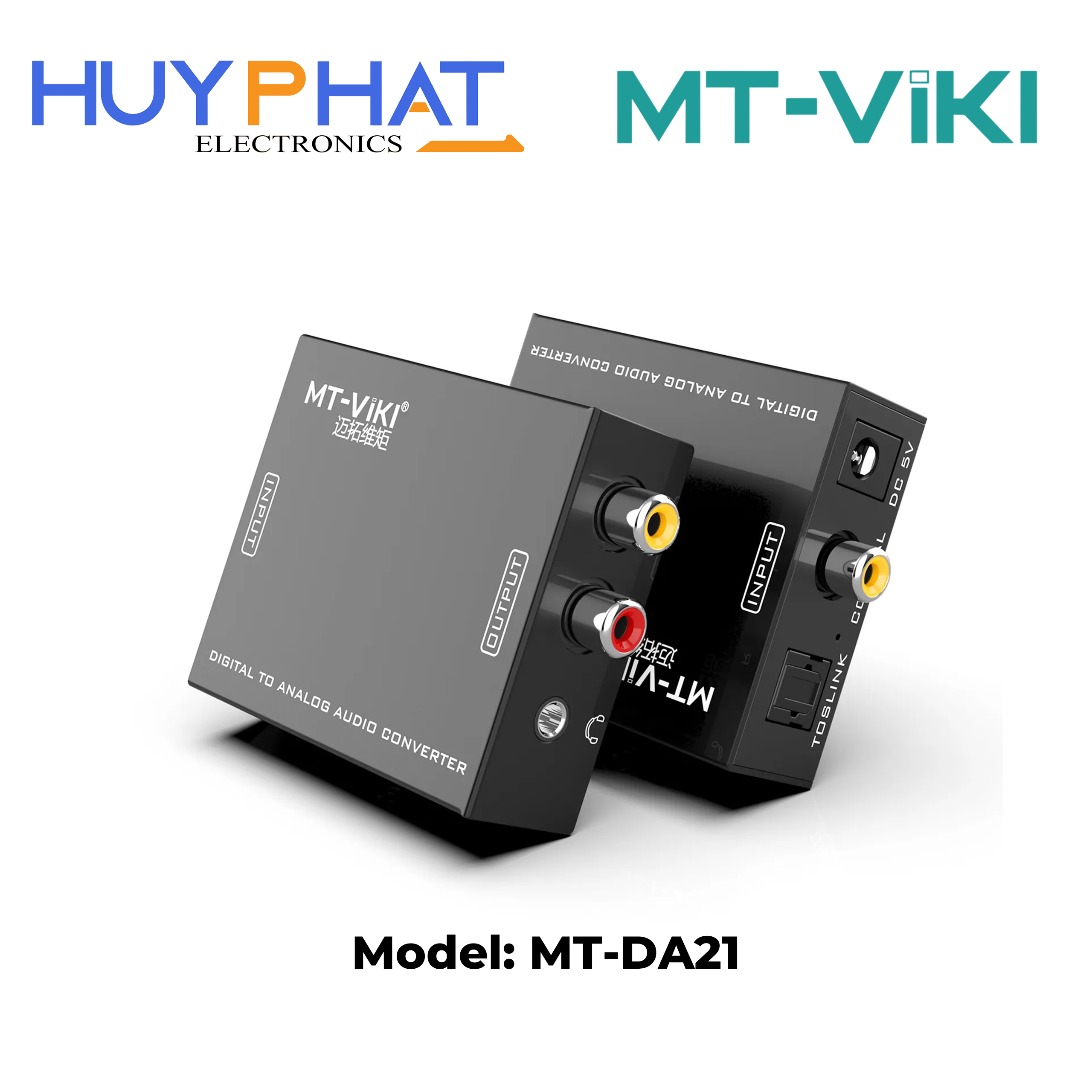 Bộ chuyển âm thanh Digital -> Analog MT-VIKI MT-DA21