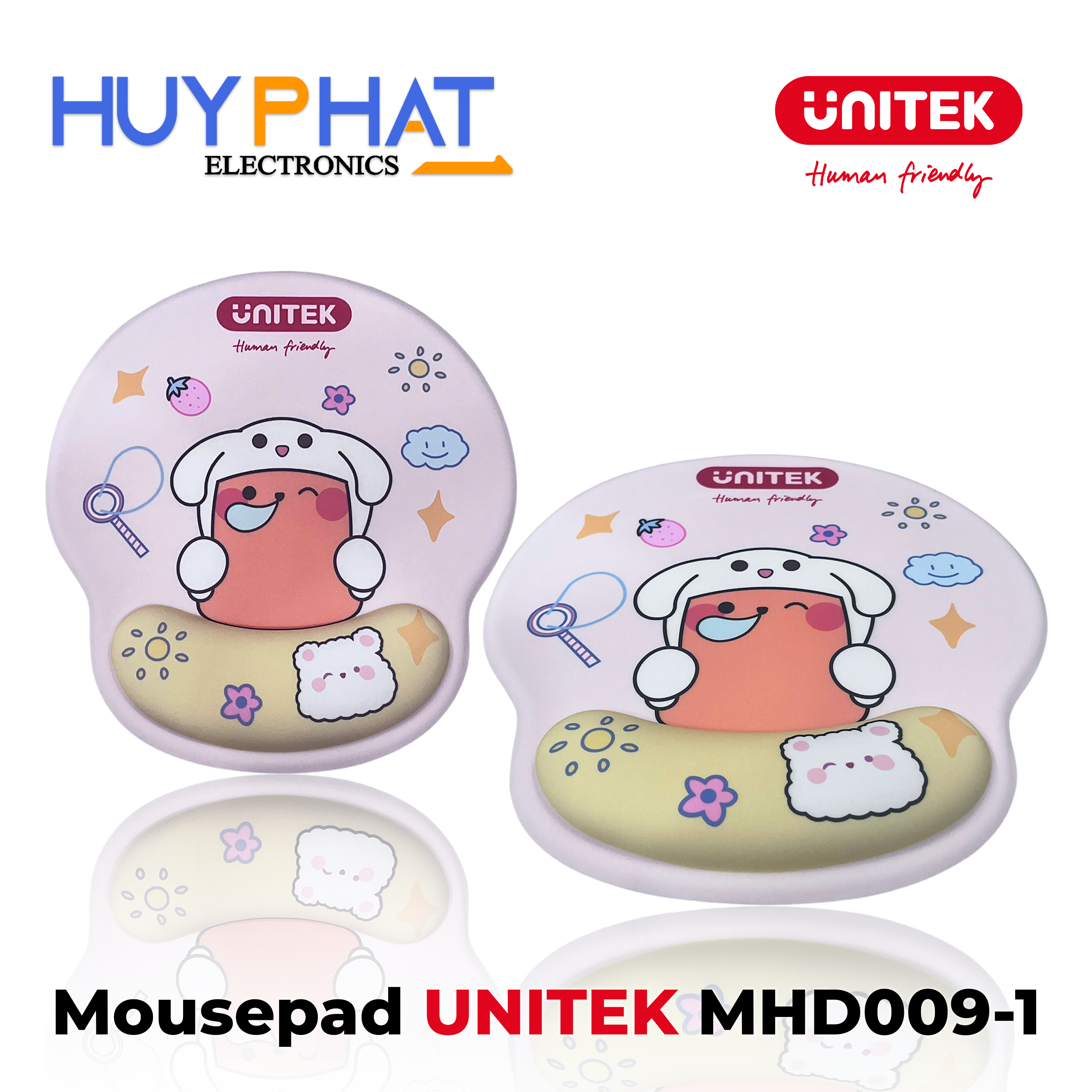 Lót chuột kê tay UNITEK MHD009-1