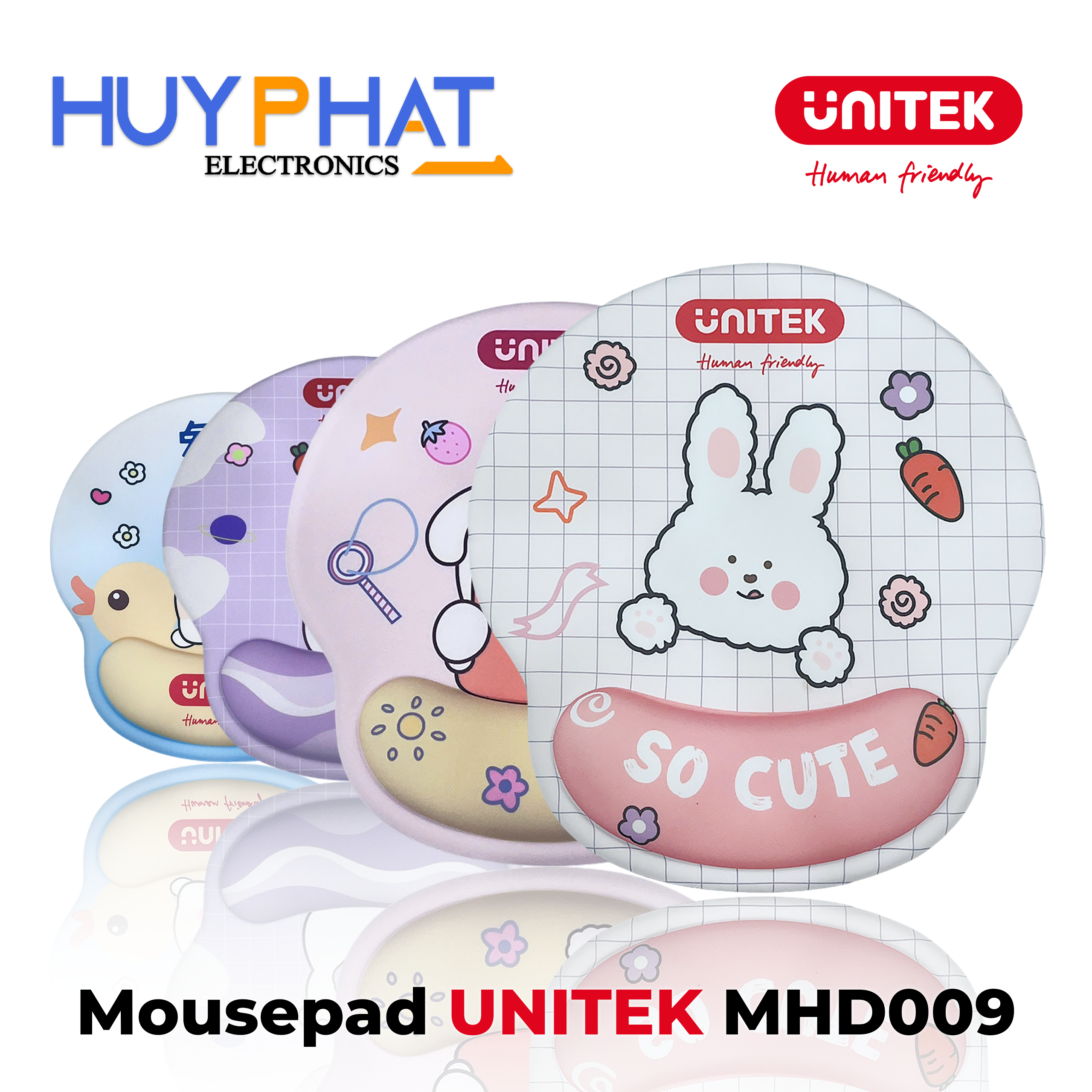Lót chuột kê tay UNITEK MHD009