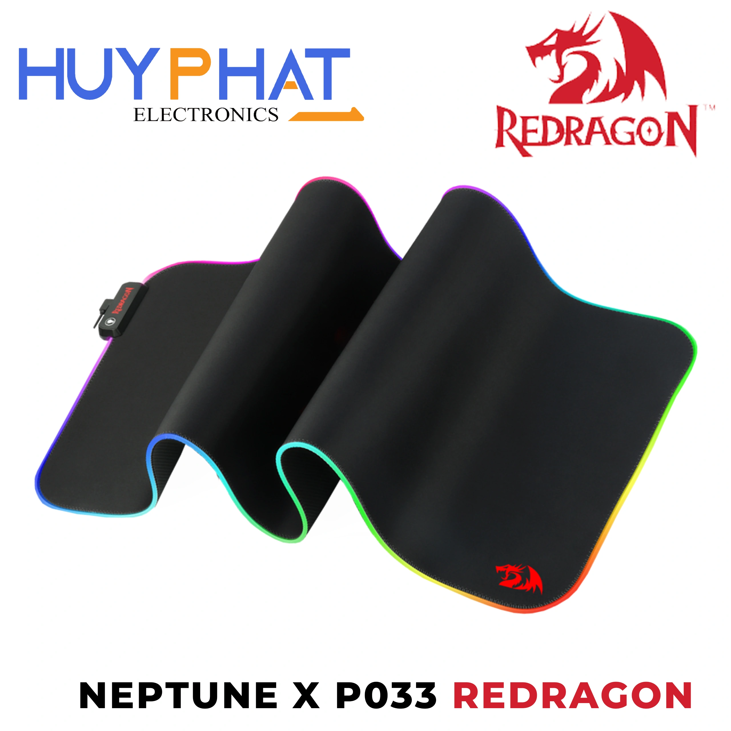 Lót chuột gaming có LED REDRAGON NEPTUNE X P033