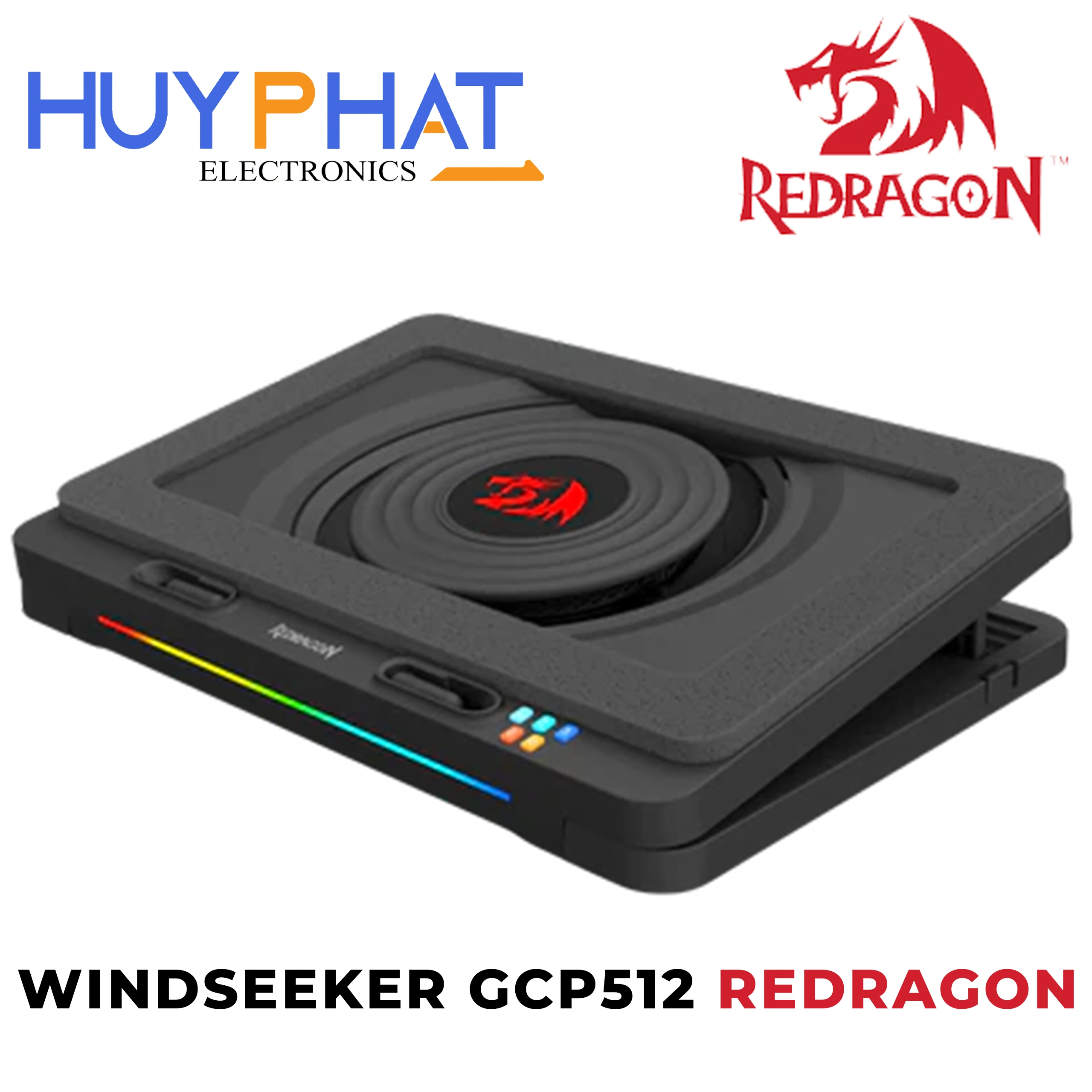 Đế Tản nhiệt laptop  REDRAGON Windseeker GCP512