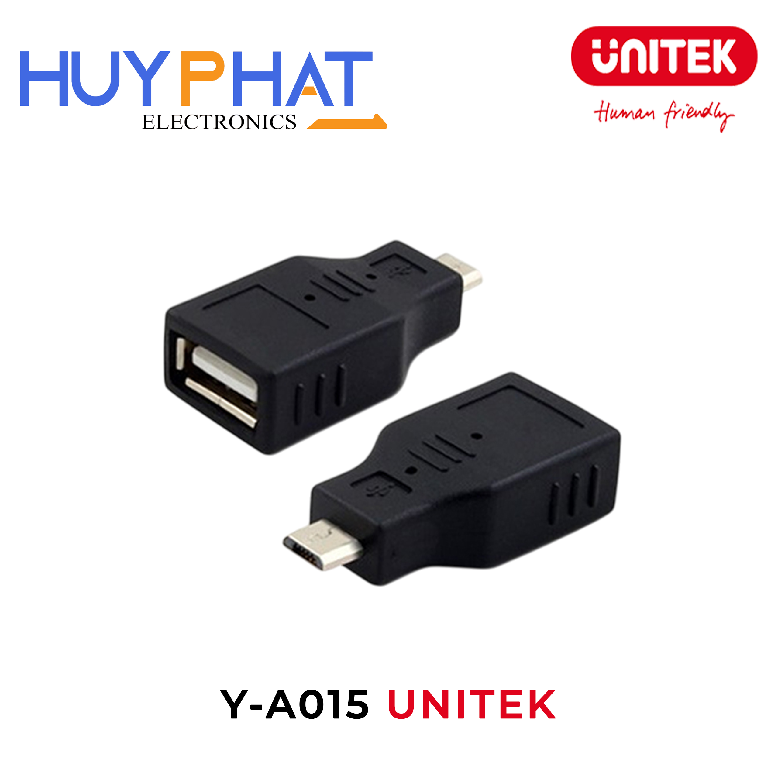 Đầu đổi USB 2.0 -> Micro USB UNITEK Y-A015
