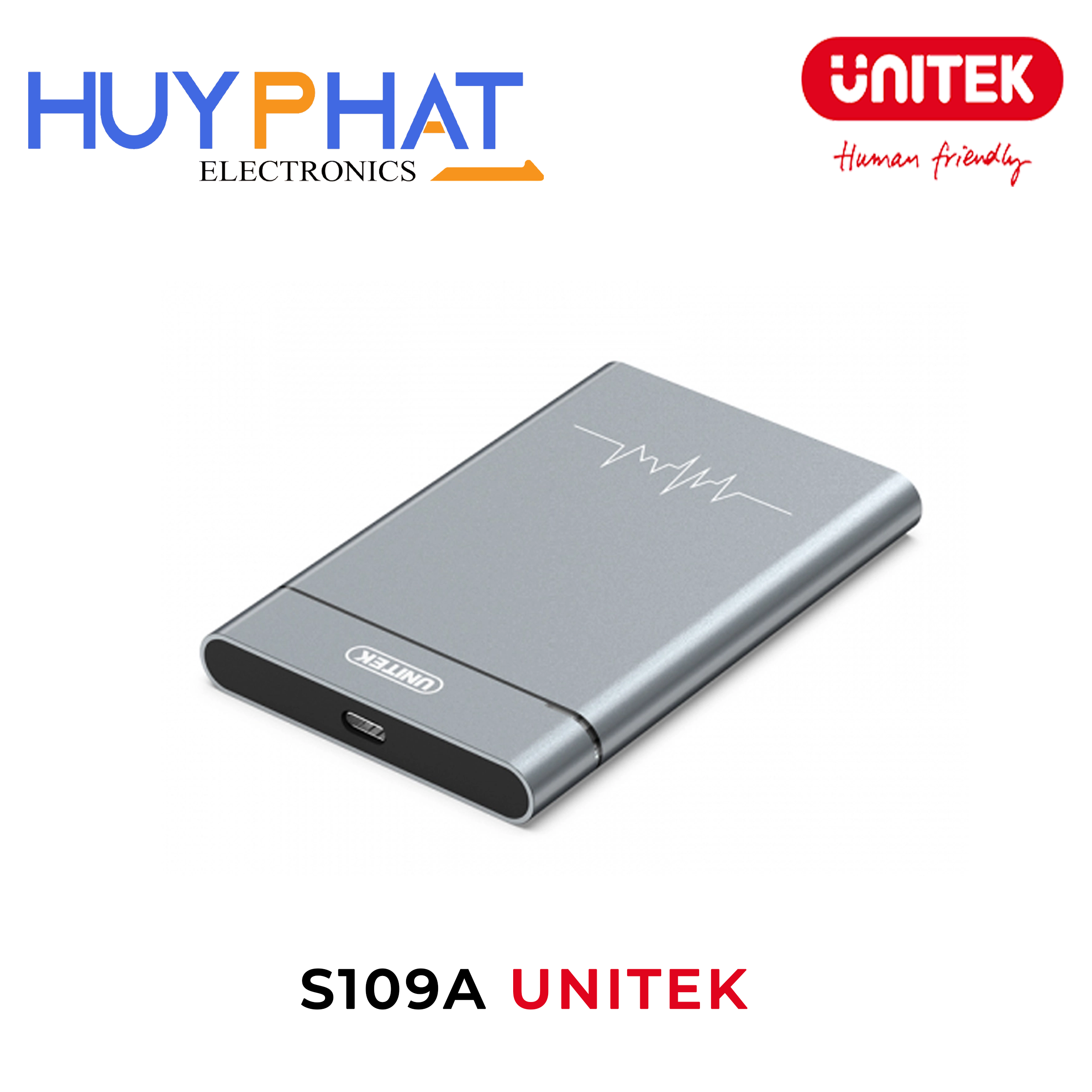 Box ổ cứng 2.5 Type-C 10Gb UNITEK S109A