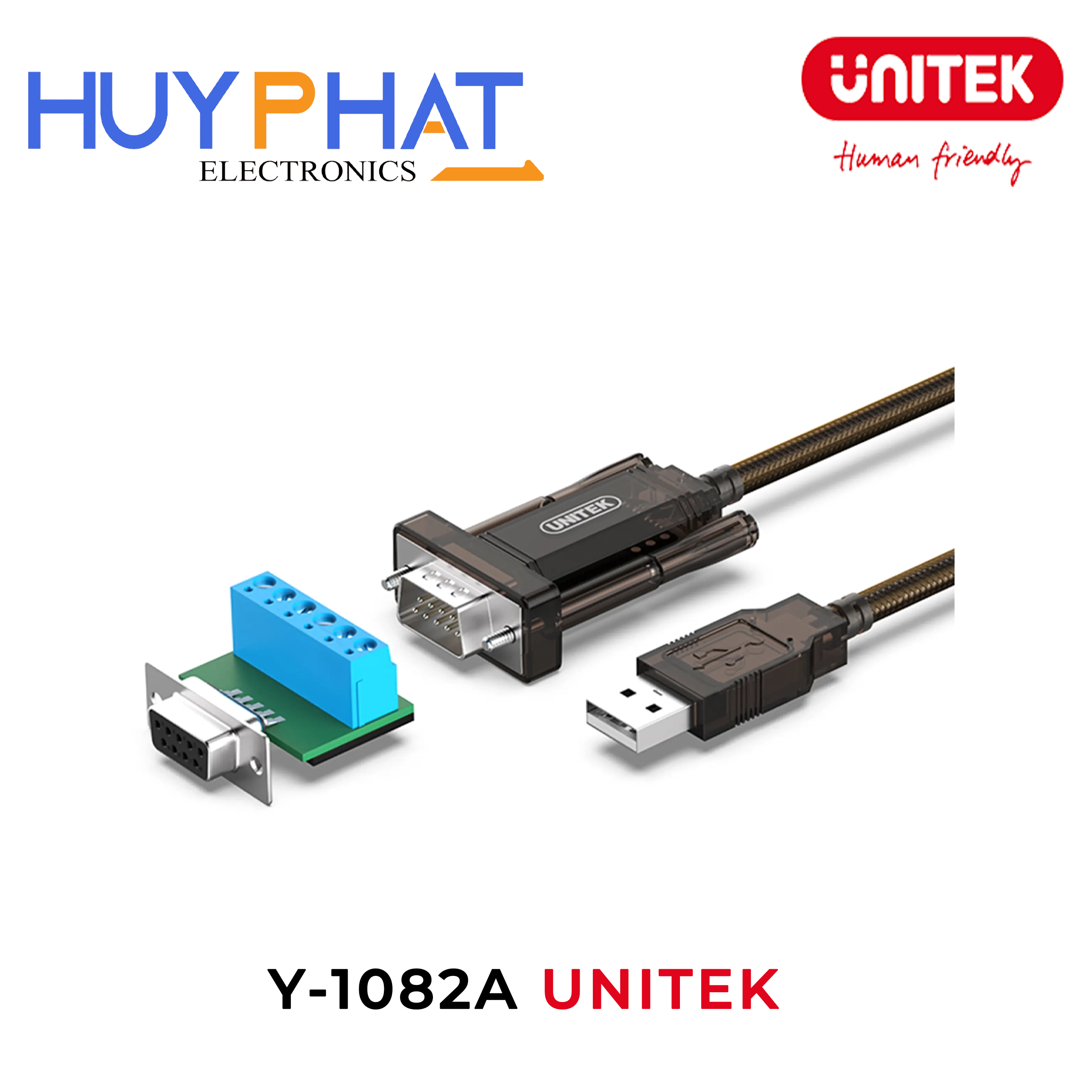 Cáp USB -> RS422/RS485 UNITEK Y-1082A