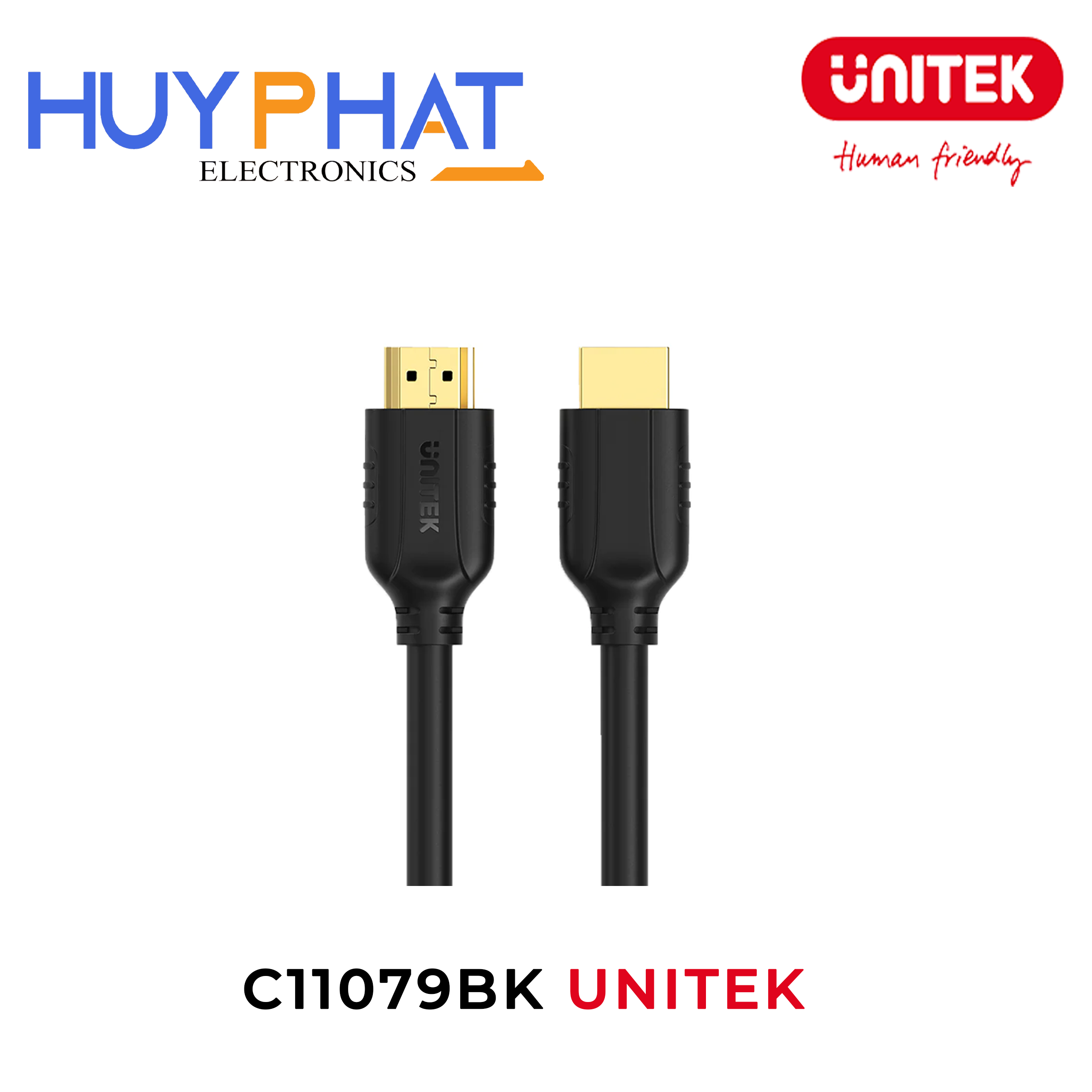 Cáp HDMI 2.0 dài đến 20m 4K@60Hz UNITEK C11079BK