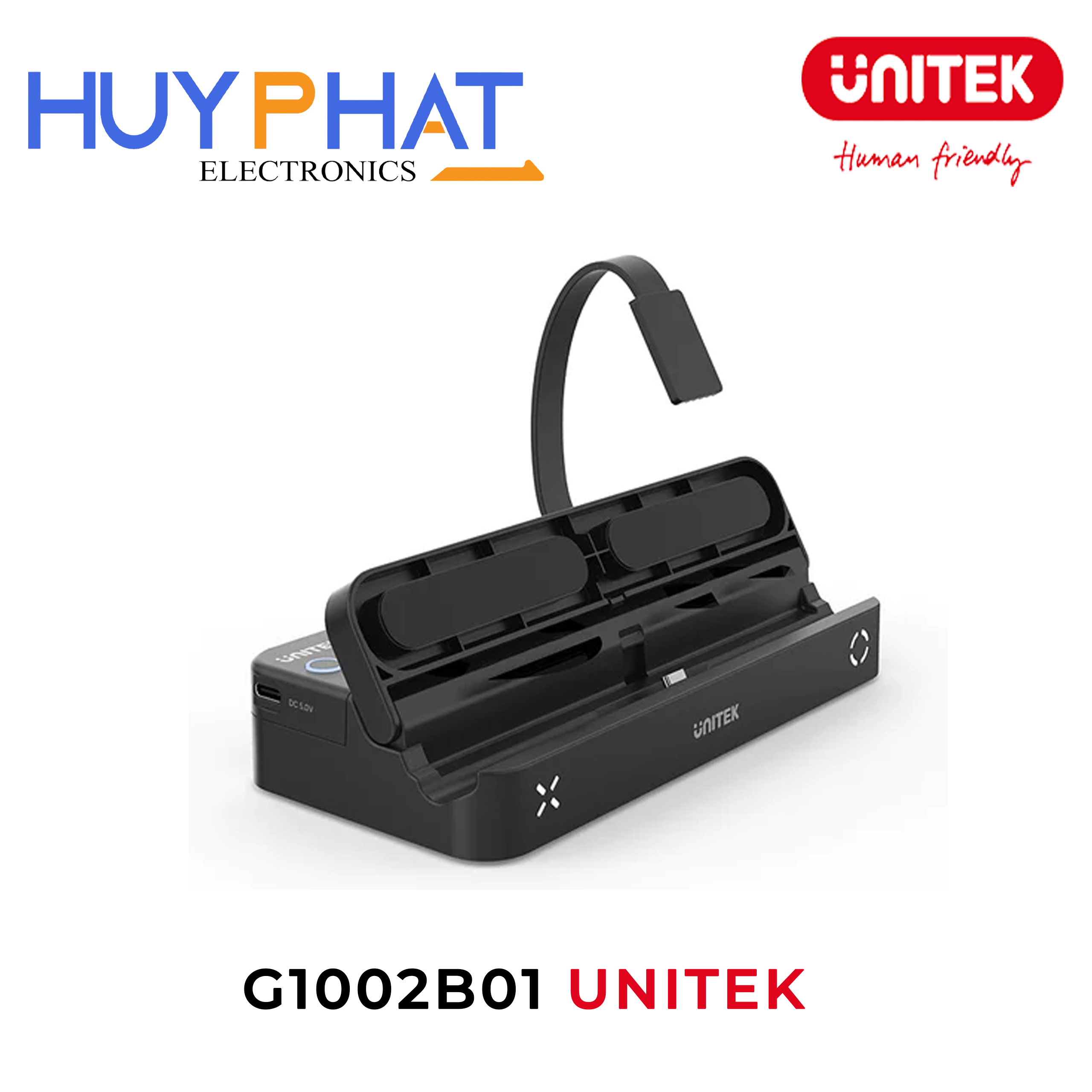 Trạm kết nối chơi game với đầu đọc thẻ UNITEK G1002B01