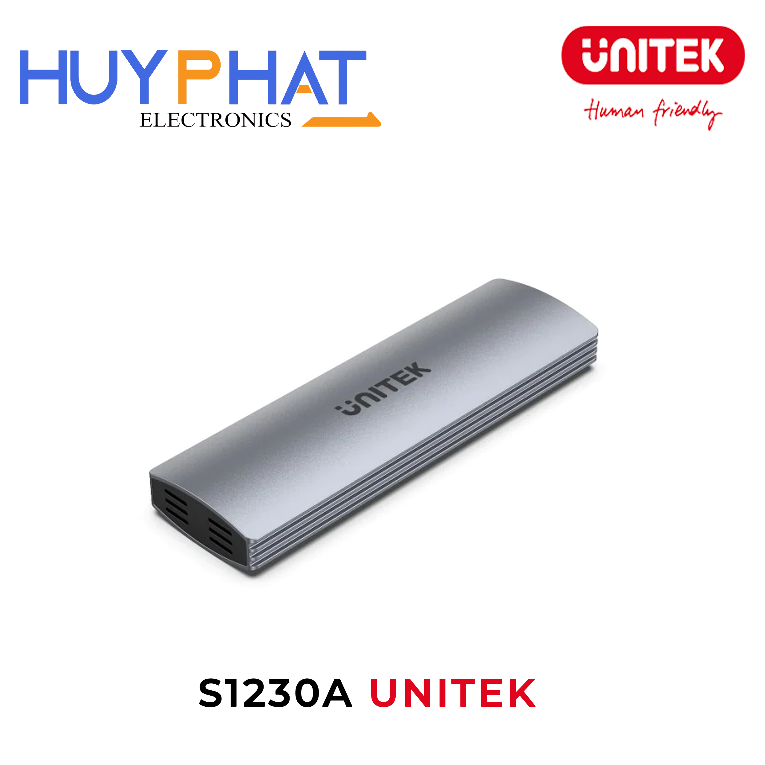 Box ổ cứng uDrive M.2 NVMe/SATA 10Gbps UNITEK S1230A
