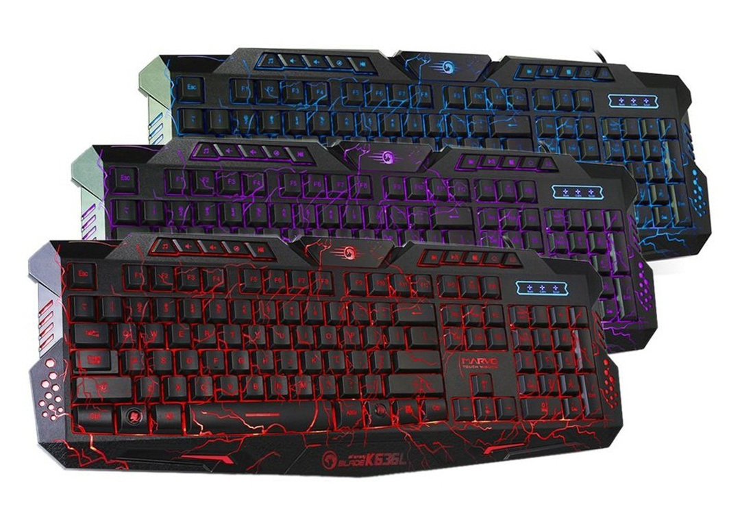 BÀN PHÍM LED MARVO (K636L)