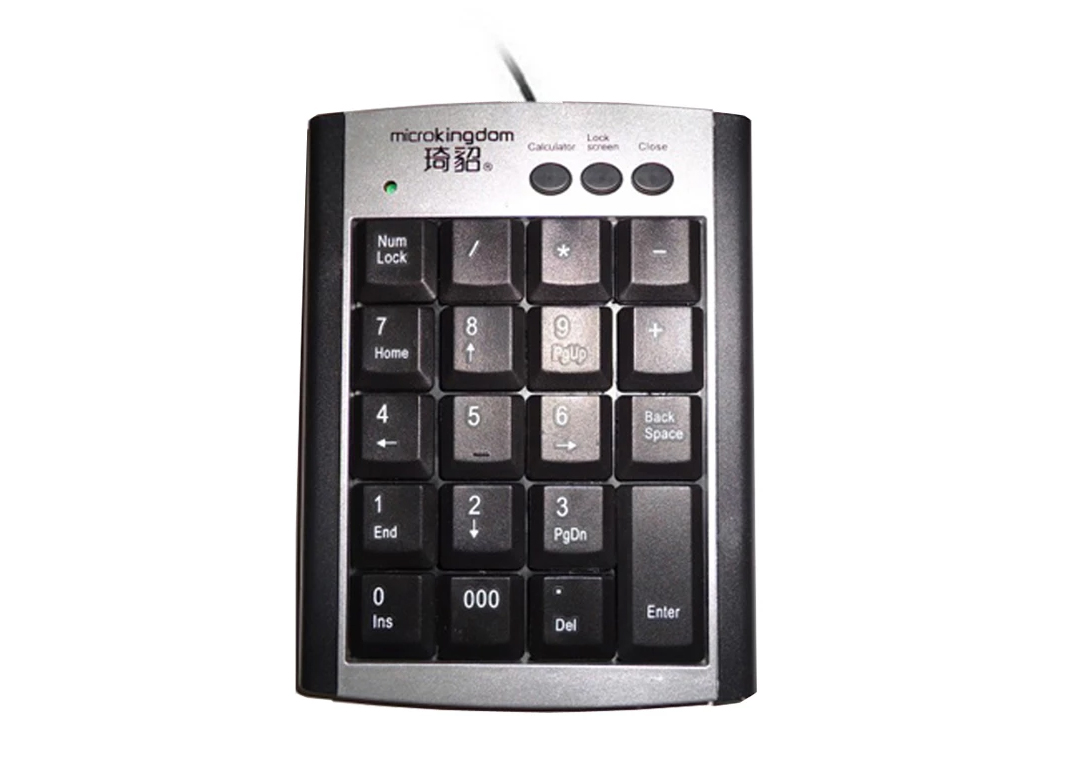 BÀN PHÍM SỐ MICROKINGDOM (MK07)