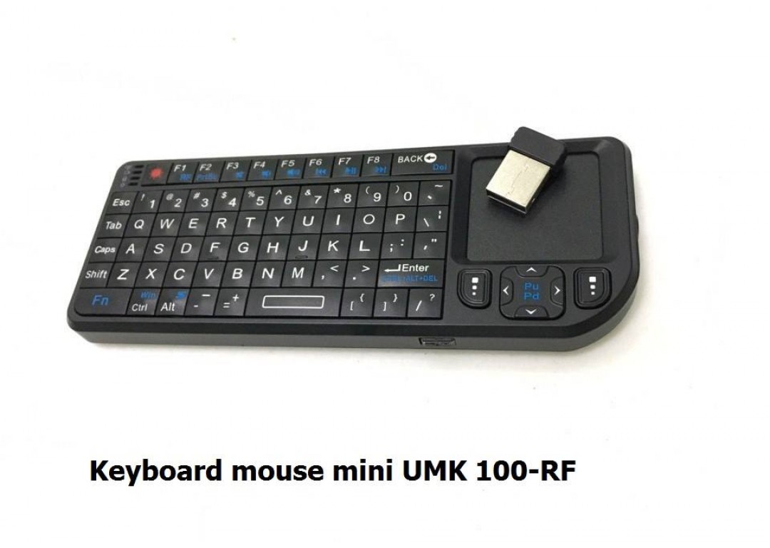 COMBO PHÍM CHUỘT TOUCHPAD MINI (UMK-100-RF)