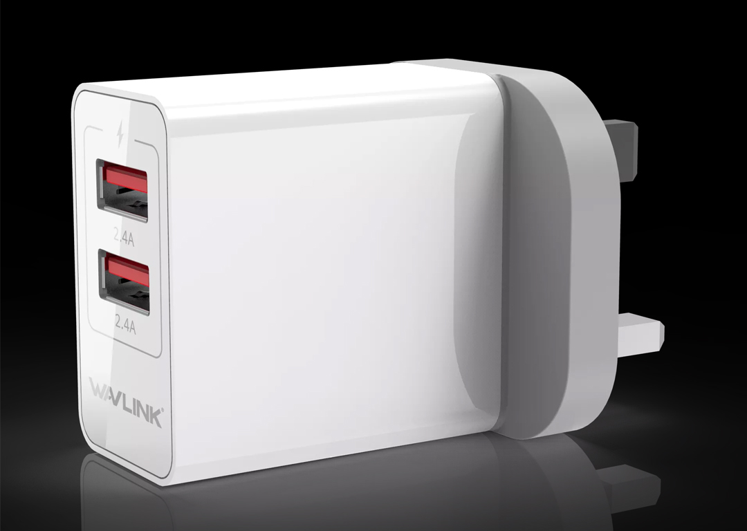 SẠC USB 2P 2.4 WAVLINK (WL-UH1022P)
