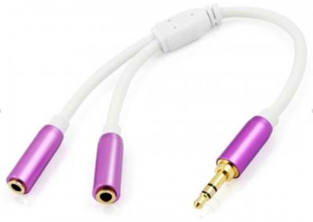 Cáp Loa 3.5mm 1→2 0.15m UNITEK Y-C916