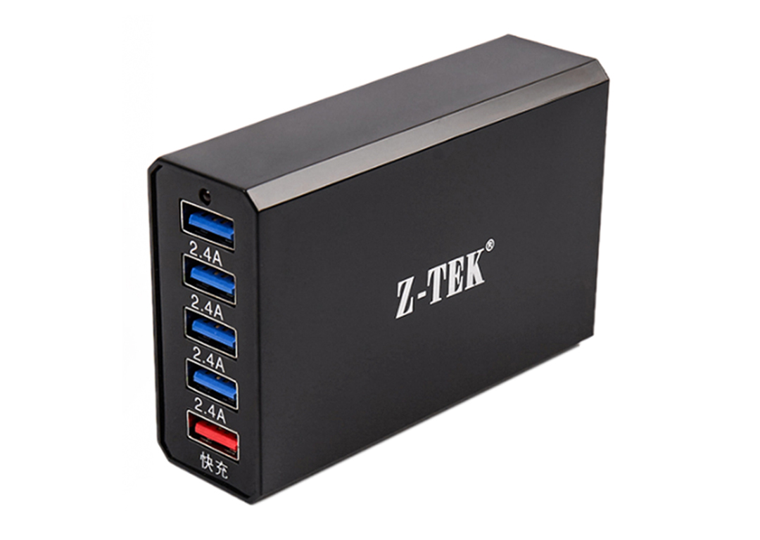 Sạc 5 USB 2.4A ZTEK ZY263K