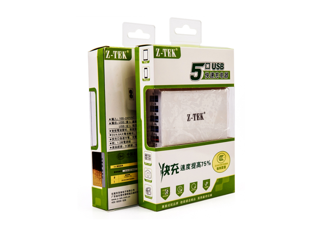 Sạc 5 USB 2.4A ZTEK ZY263W